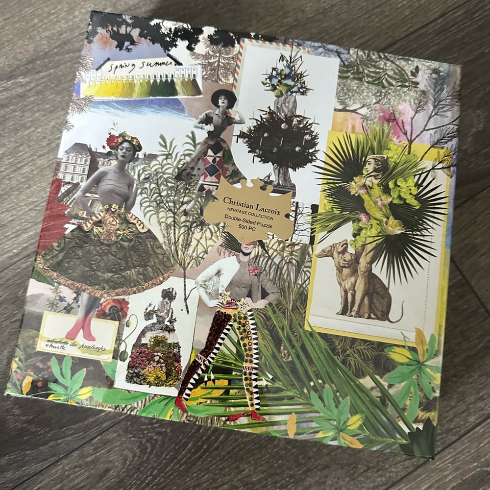 Christian Lacroix Artistic Collage Puzzle